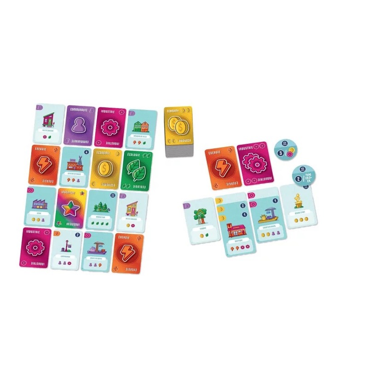 Point city - Jeu de strategie bleu, GIGAMIC