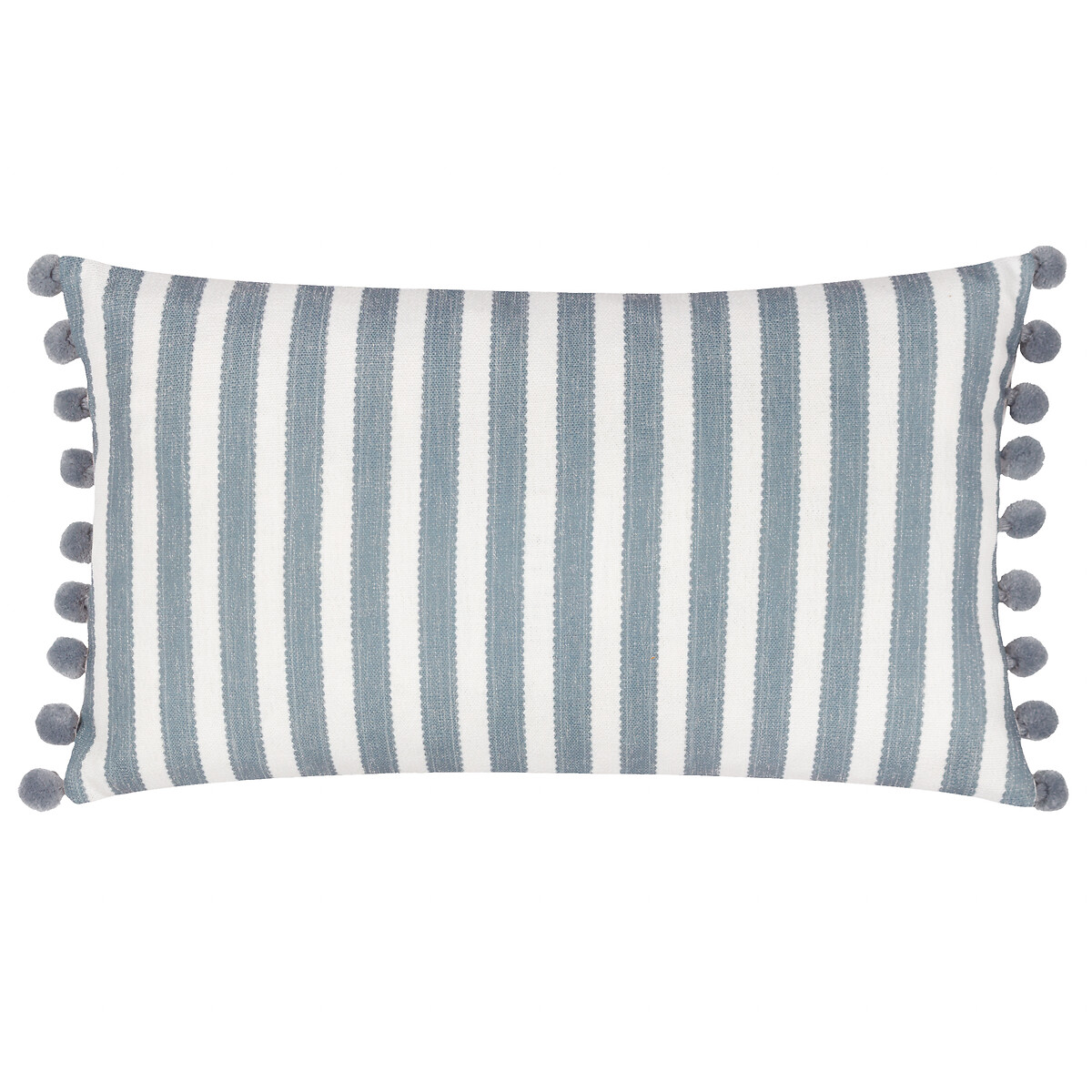 Sessile Leaf Ruffled Rectangular Feather Filled Cushion linen, SANDERSON