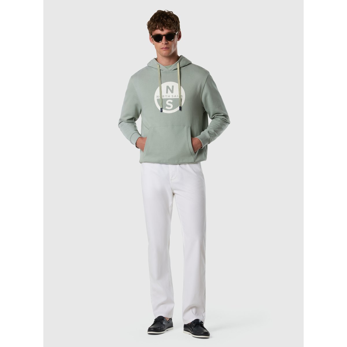 Pantalon stretch dobby 5 poches blanc, NORTH SAILS