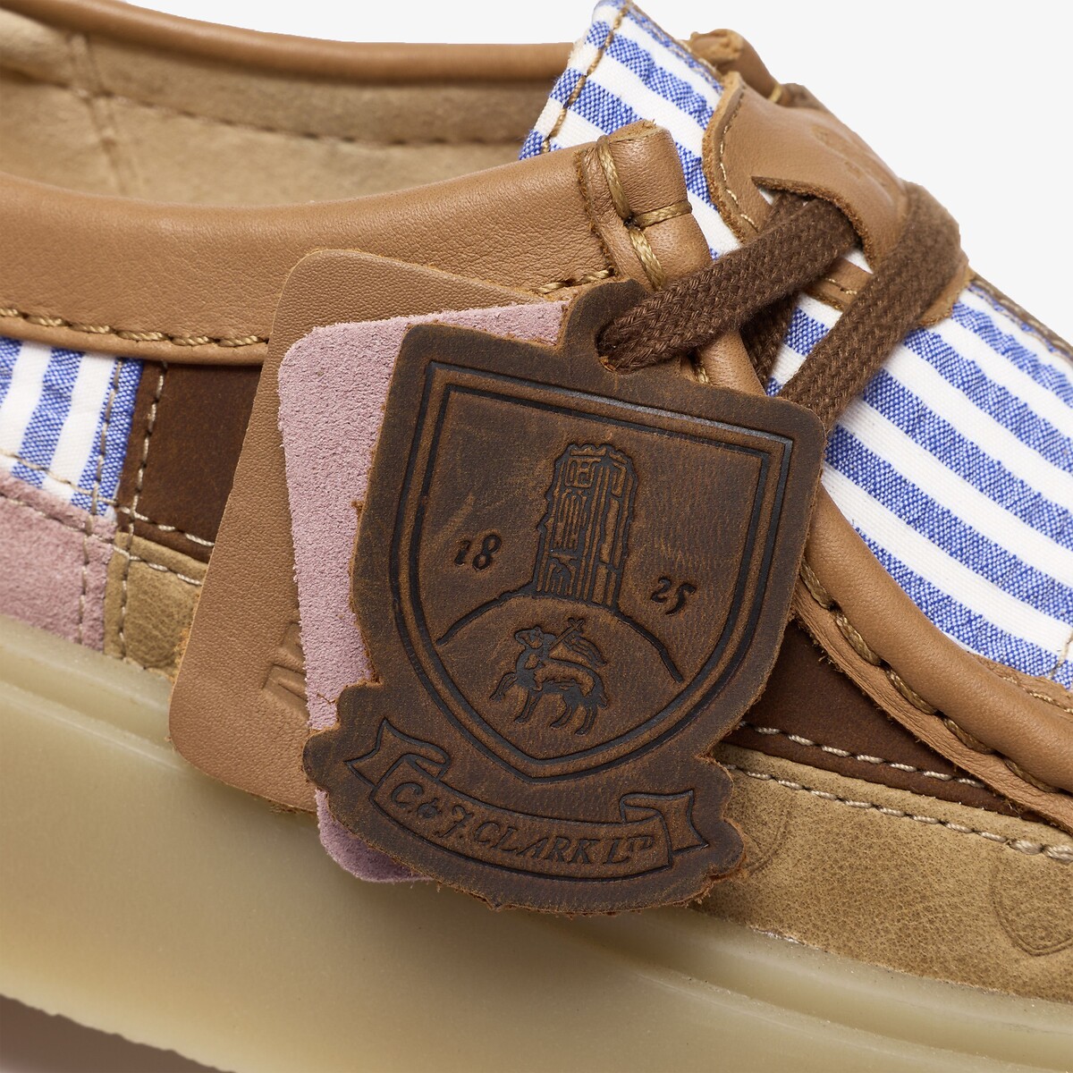 Chaussures en cuir, TORVIEW W bleu/rose, CLARKS