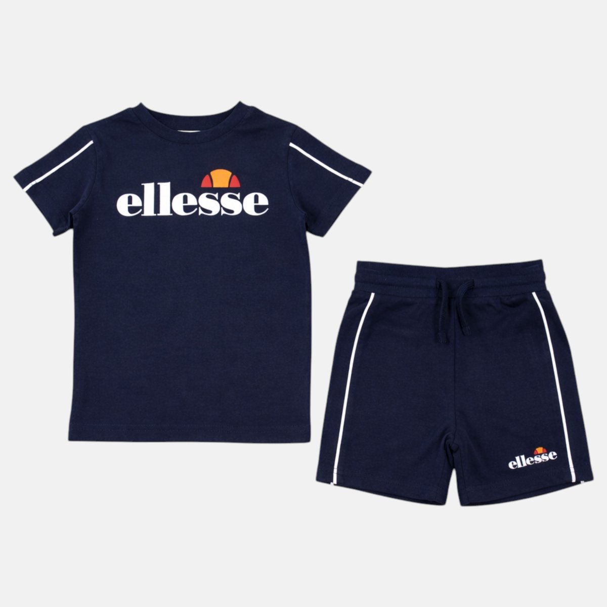 Lot de 2 t-shirts manches courtes et short SUMMER CAMP bleu marine, ELLESSE