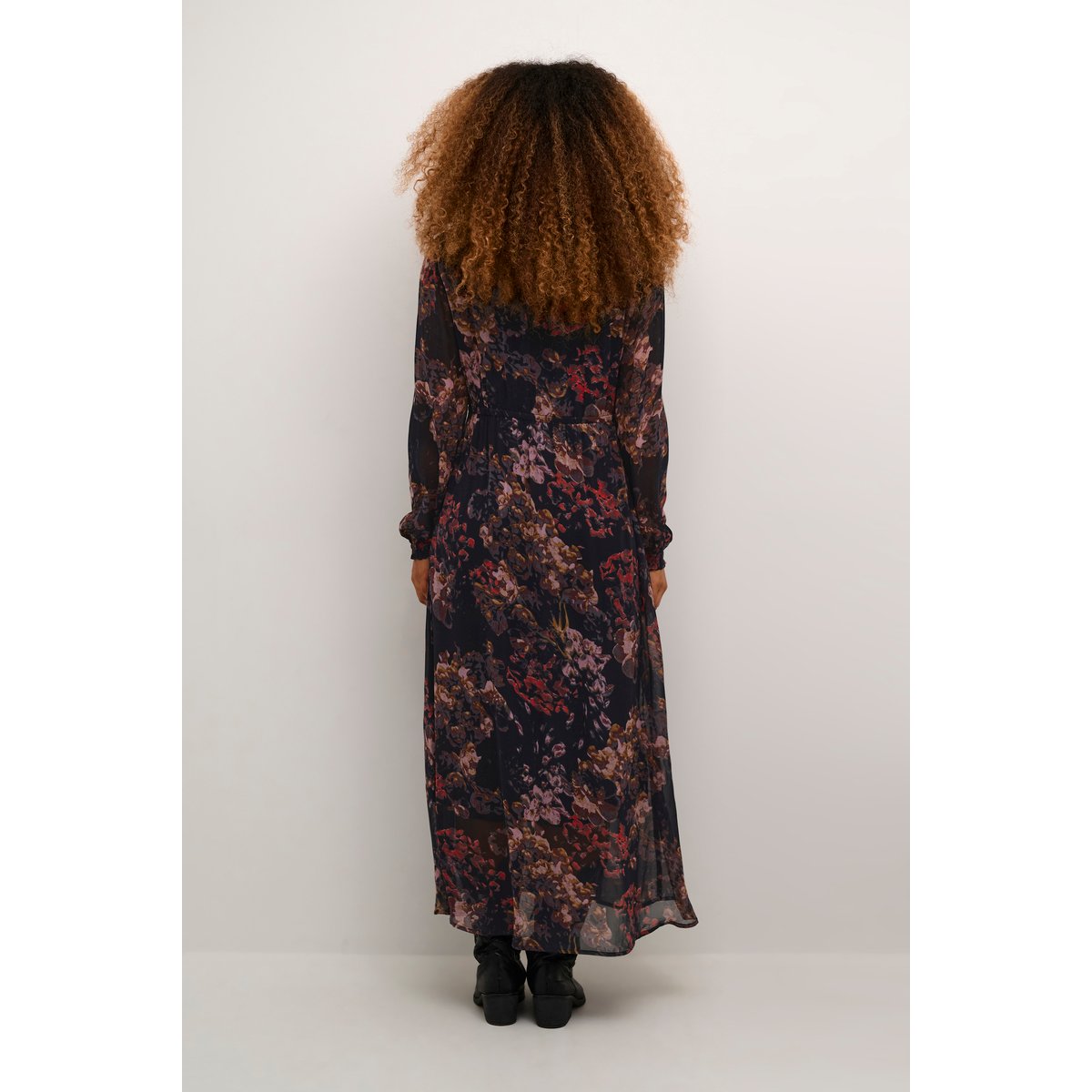 Robe rose floral, CREAM