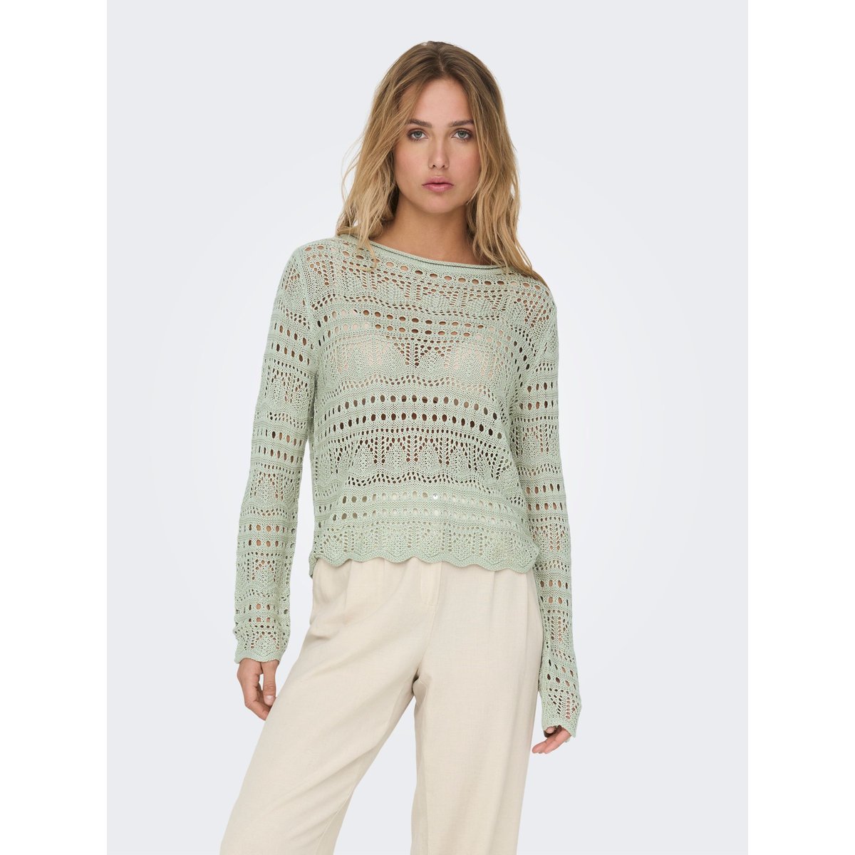 Pull En Maille desert sage, JDY