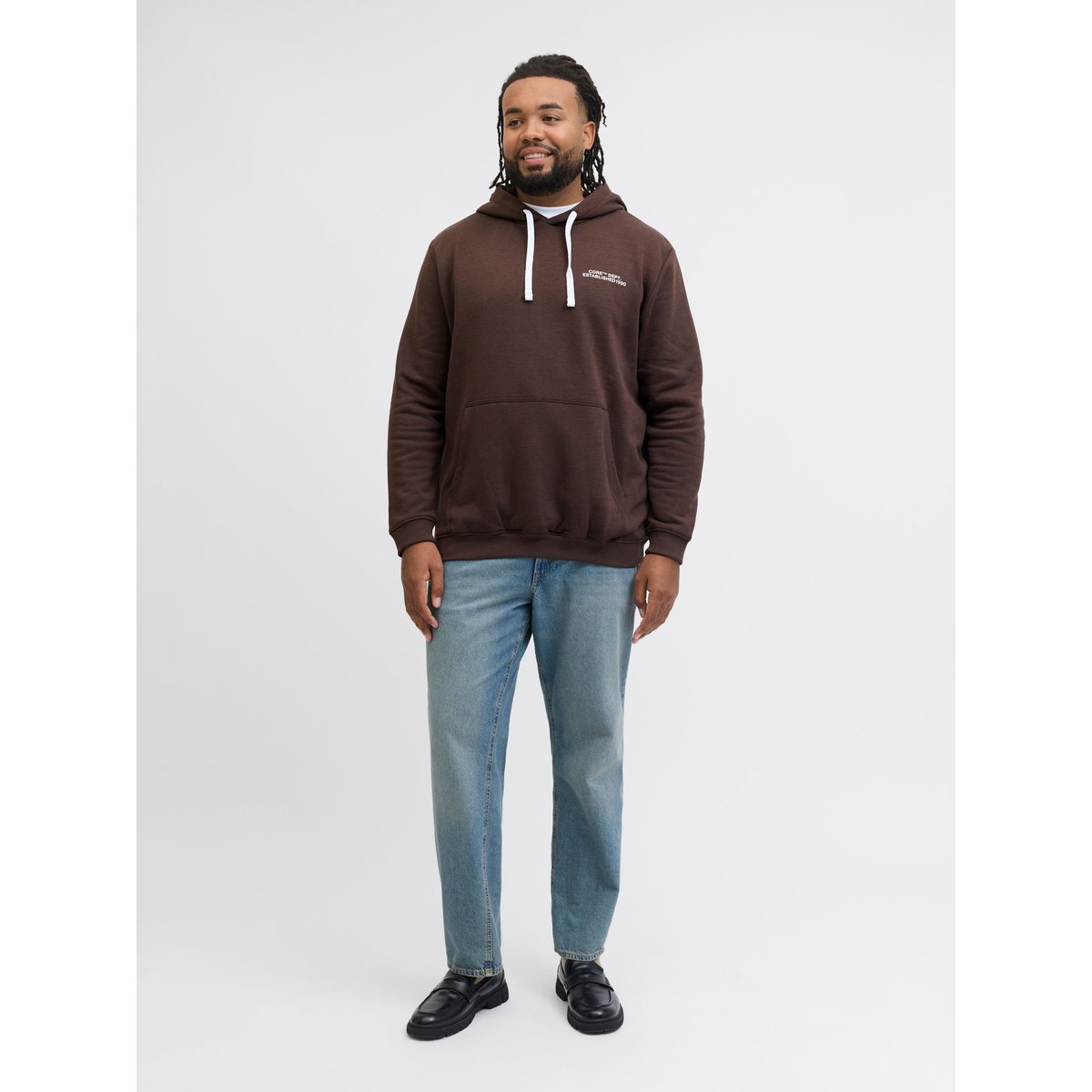 Sweat À Capuche seal brown, JACK & JONES