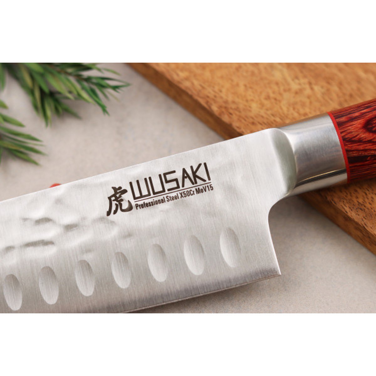 Santoku Pakka X50 17cm v002231, WUSAKI