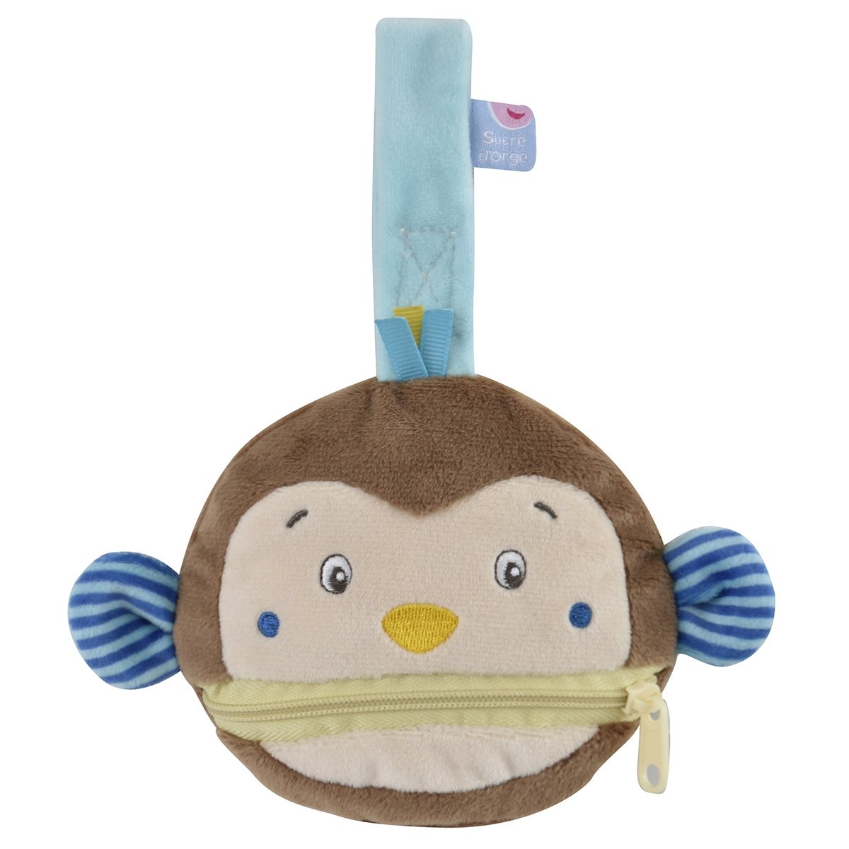 Range-sucettes singe beige, SUCRE D'ORGE