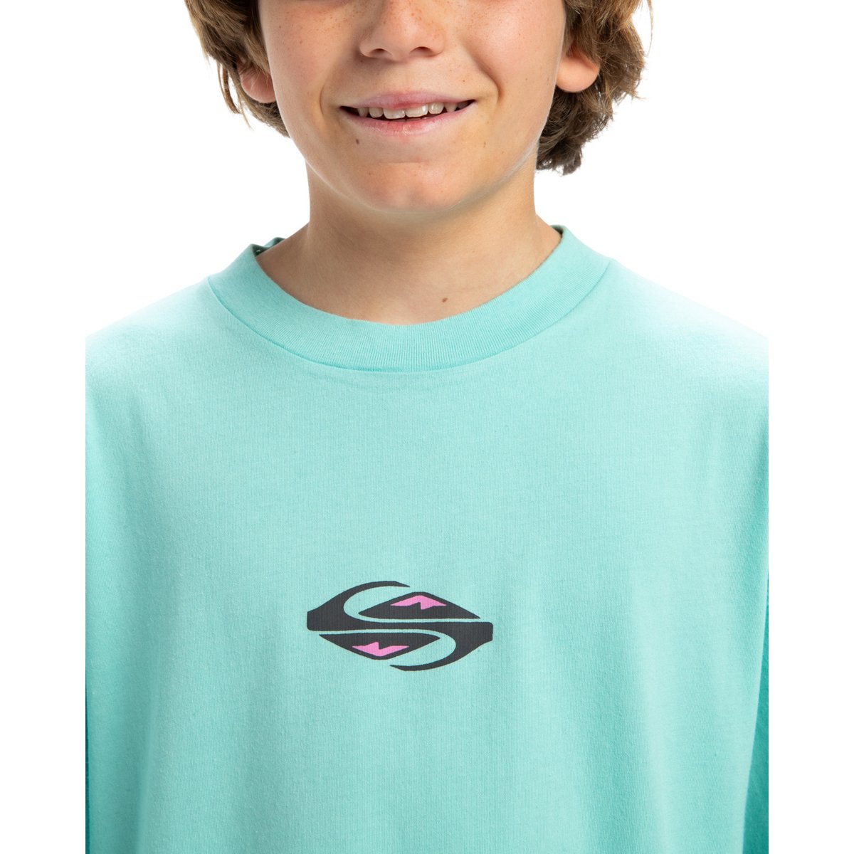 T-shirt à manches courtes GLOBAL HEAT bleu aqua sky, QUIKSILVER