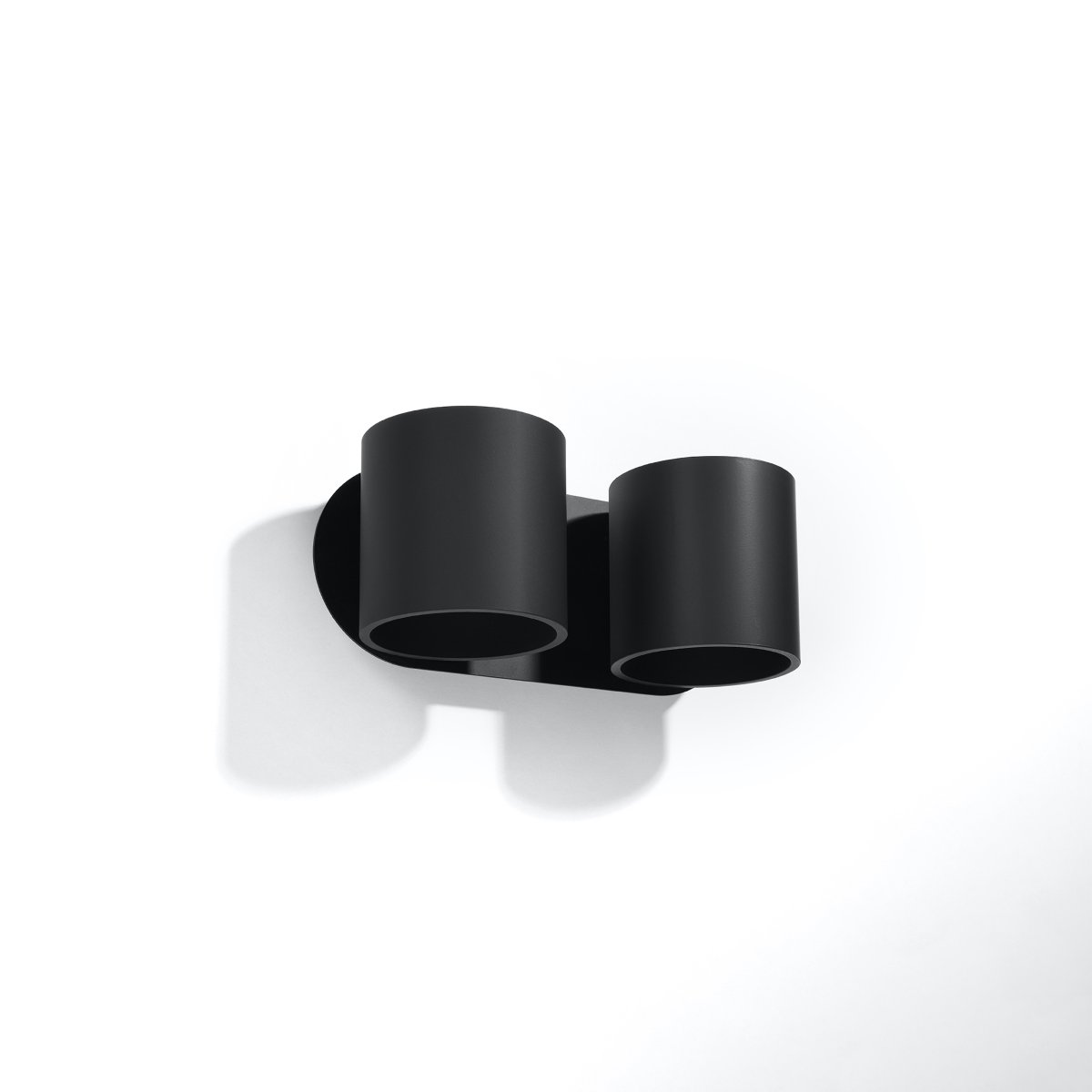 Applique Aluminium Noir G9 2 Orbis noir, EDEN