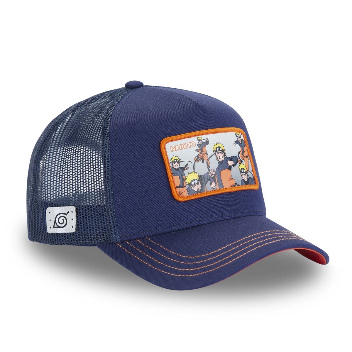 Casquette Naruto Shippuden bleu/orange, CAPSLAB
