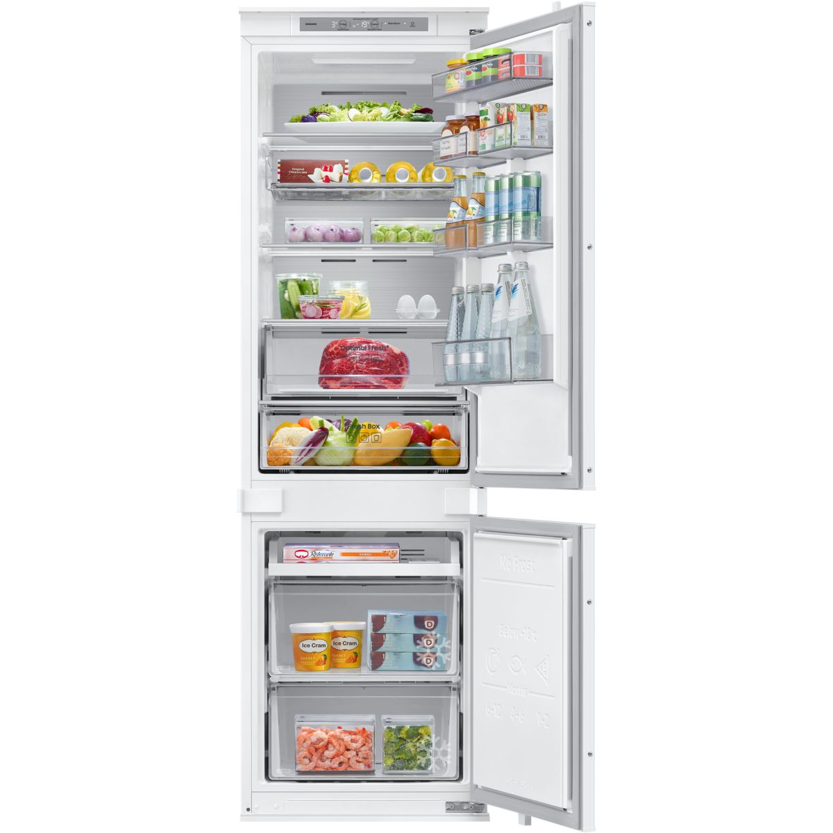 Réfrigérateur combiné encastrable BRB80F26ADS0 couleur unique, SAMSUNG
