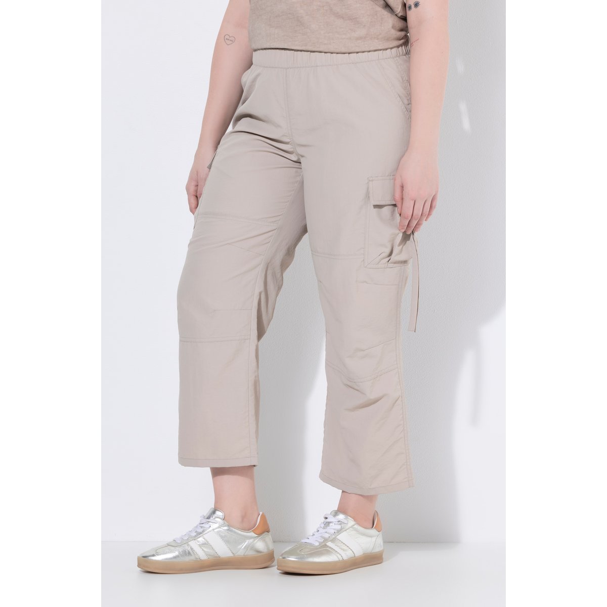 Pantalon cargo style Utility beige, ULLA POPKEN