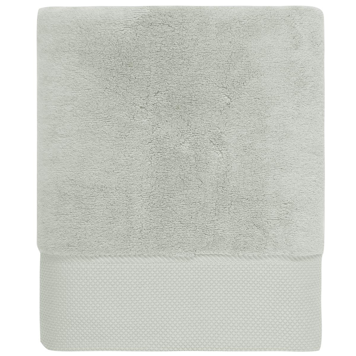Drap De Bain Zéro Twist 560gr/m² Sensoft gris perle, SENSEI MAISON