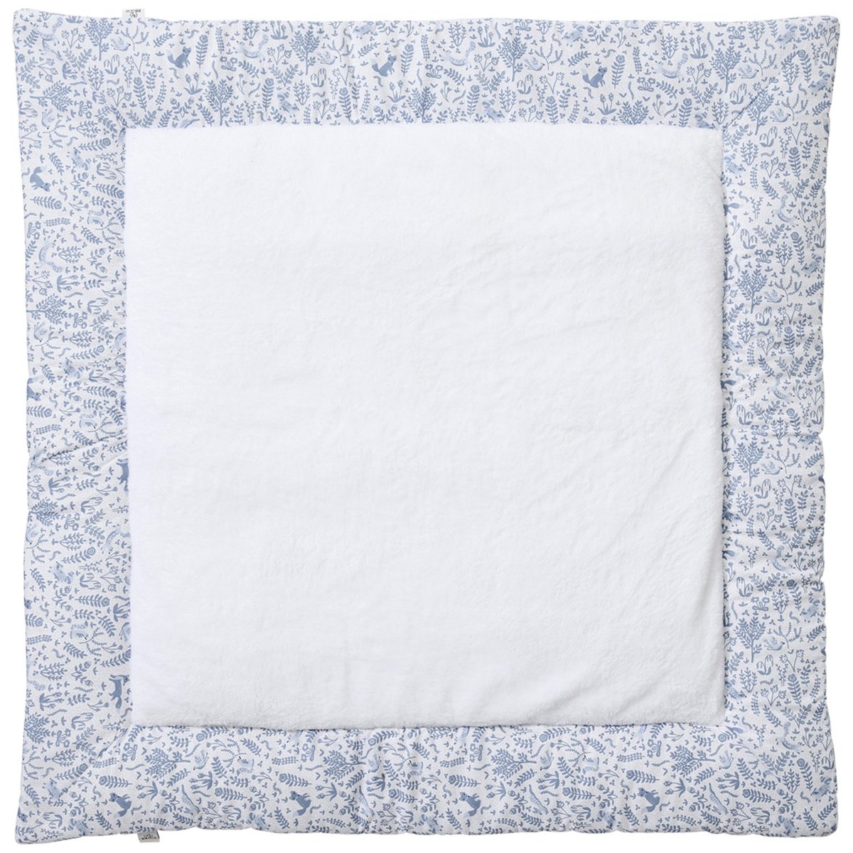 Tapis de jeu bleu, blanc, BB & CO