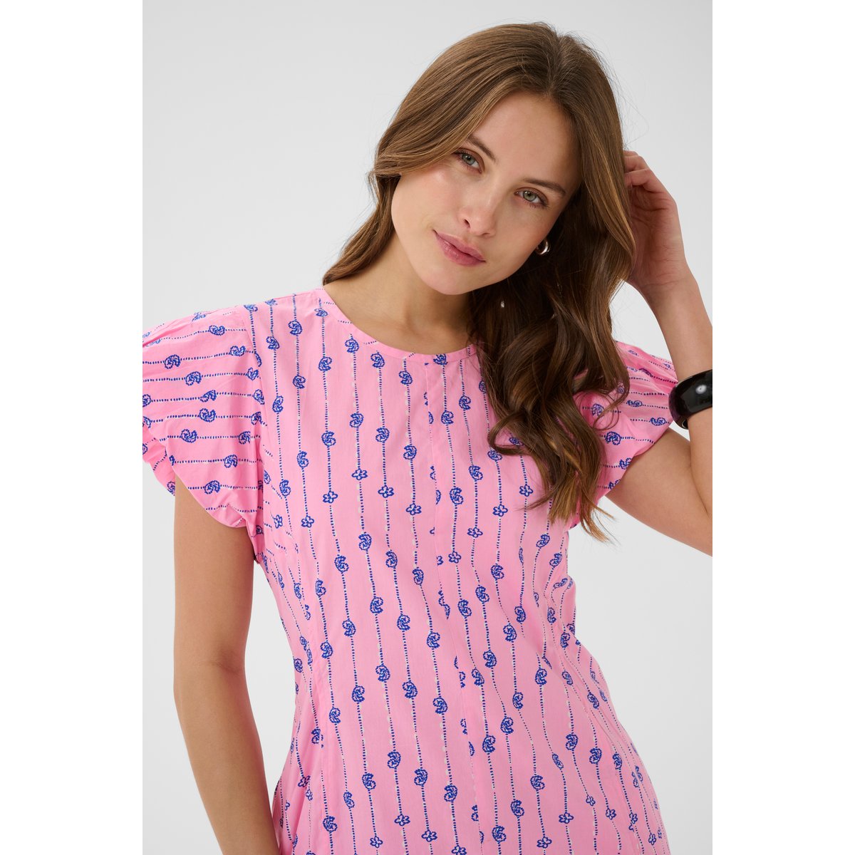 Robe rose bleu begonia pink/nautical blue, CULTURE