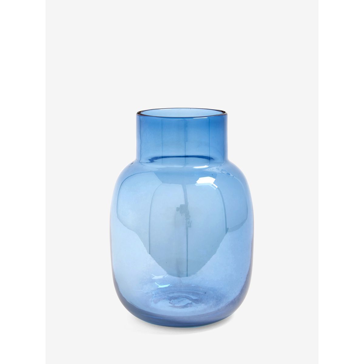 Vases en verre bleu, NEXT