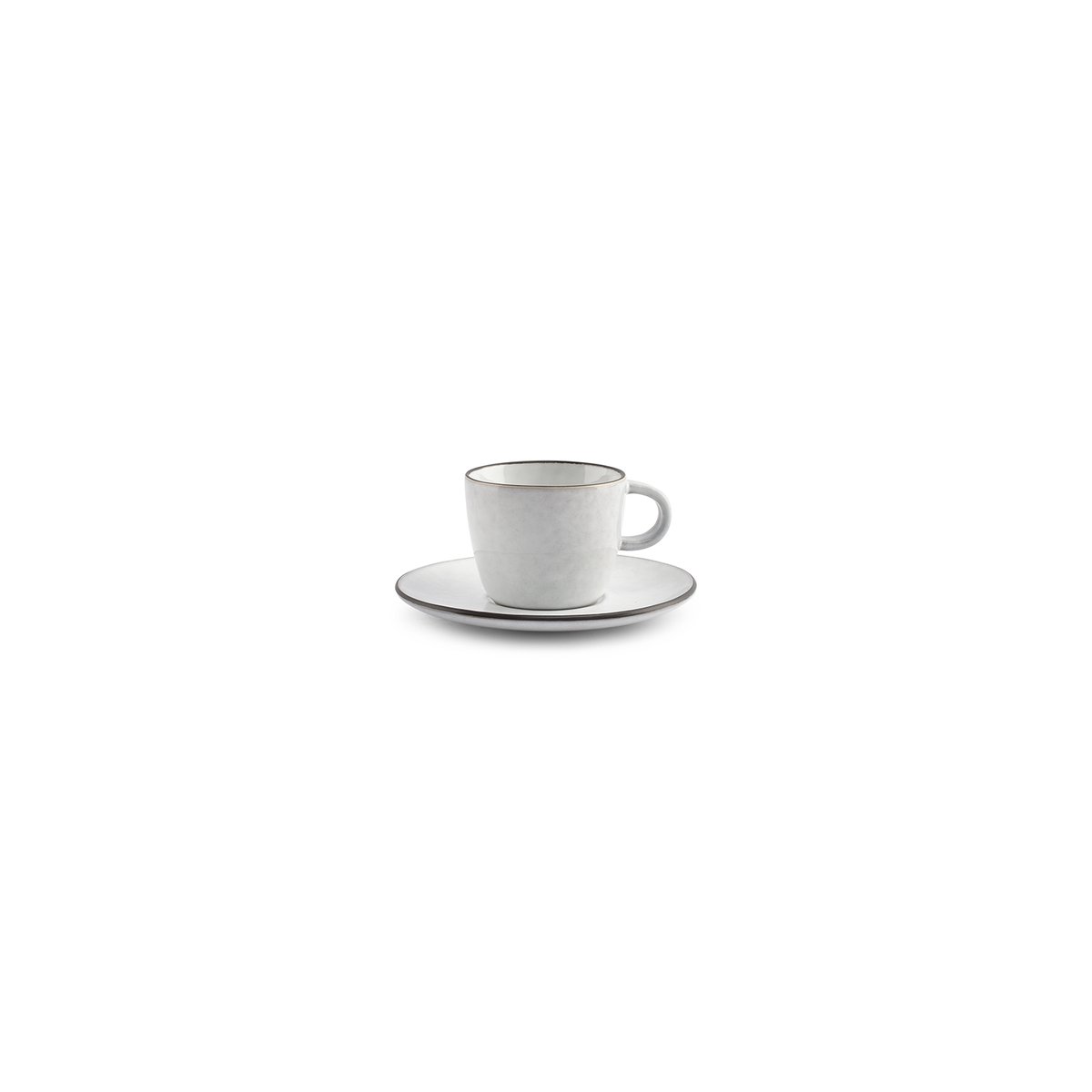 Lot de 4 tasse mokas FINA blanc, SP COLLECTION