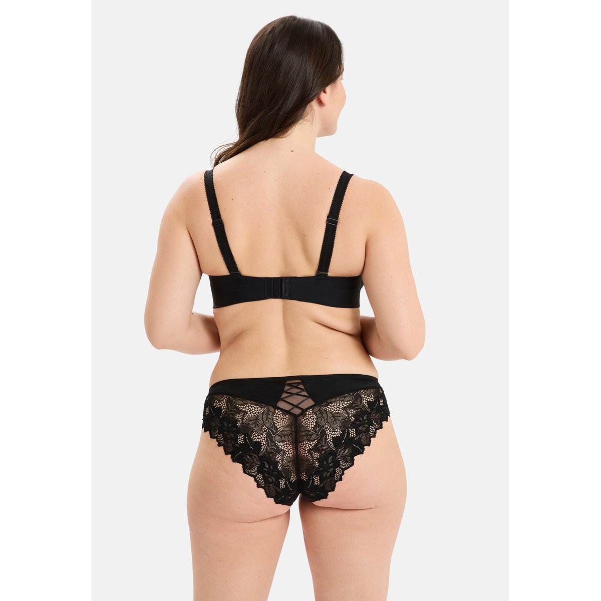 Soutien-gorge bandeau ARUM PRIMA noir, SANS COMPLEXE