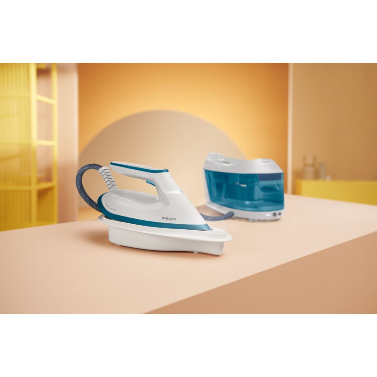 Centrale vapeur PSG6022/20 bleu 1,8L couleur unique, PHILIPS