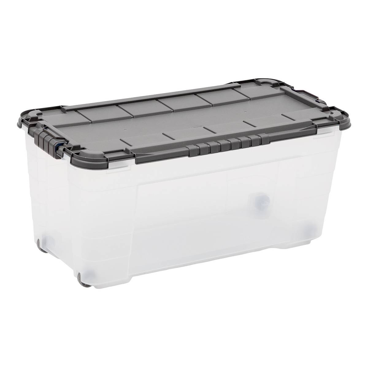 Boîte de rangement rectangulaire BLOCK'IT transparent, 5FIVE SIMPLY SMART