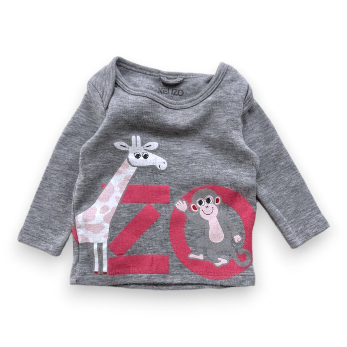 T-shirt bébé - Très bon état gris, KENZO