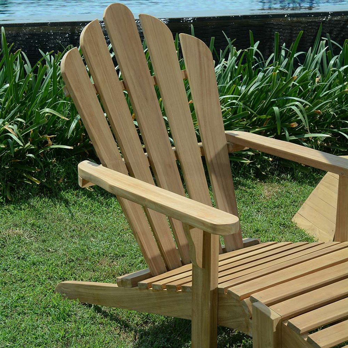 Adirondack en teck massif naturel, TECK ATTITUDE