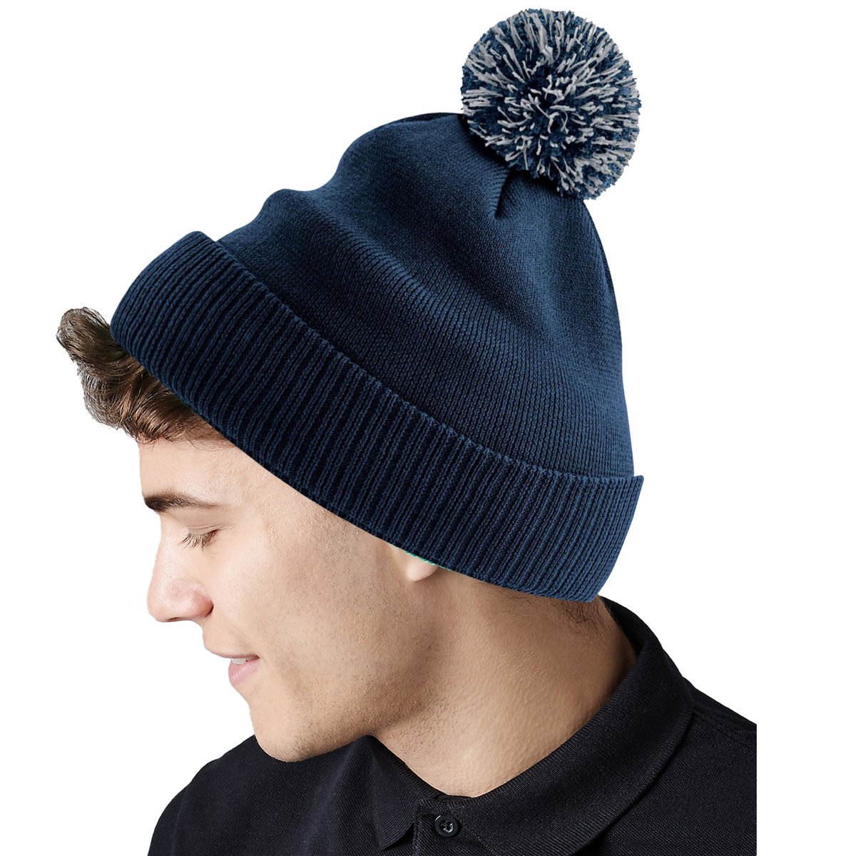 Bonnet SNOWSTAR bleu marine, BEECHFIELD