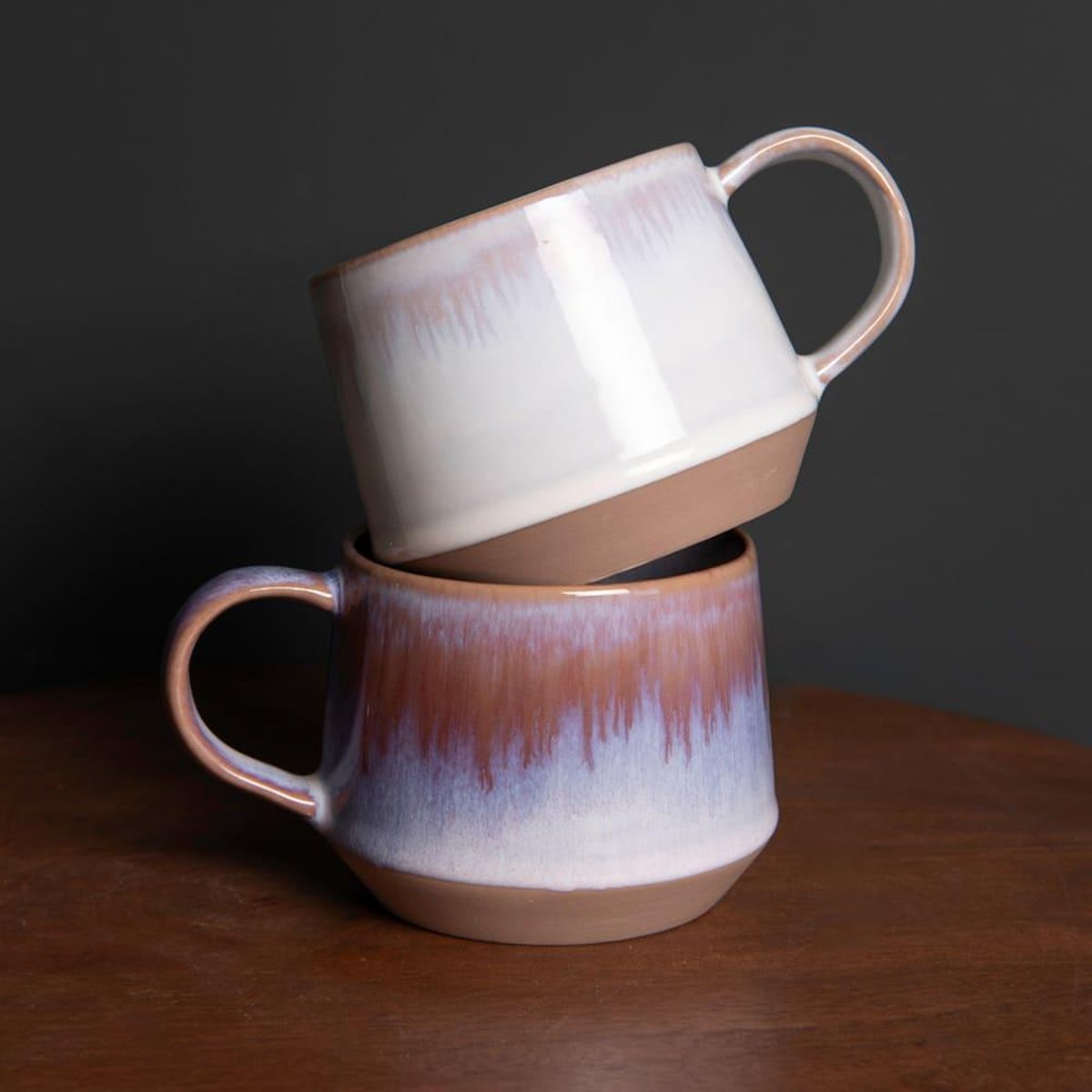 Coffret de 2 mugs Fuji 35 cl - FUJI multicolore, TABLE PASSION