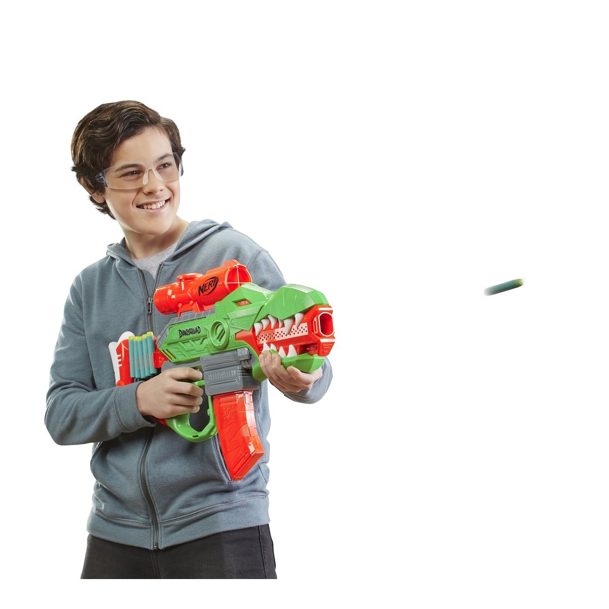 Nerf Dinosquad Tricerablast - Nerf multicolore, NERF