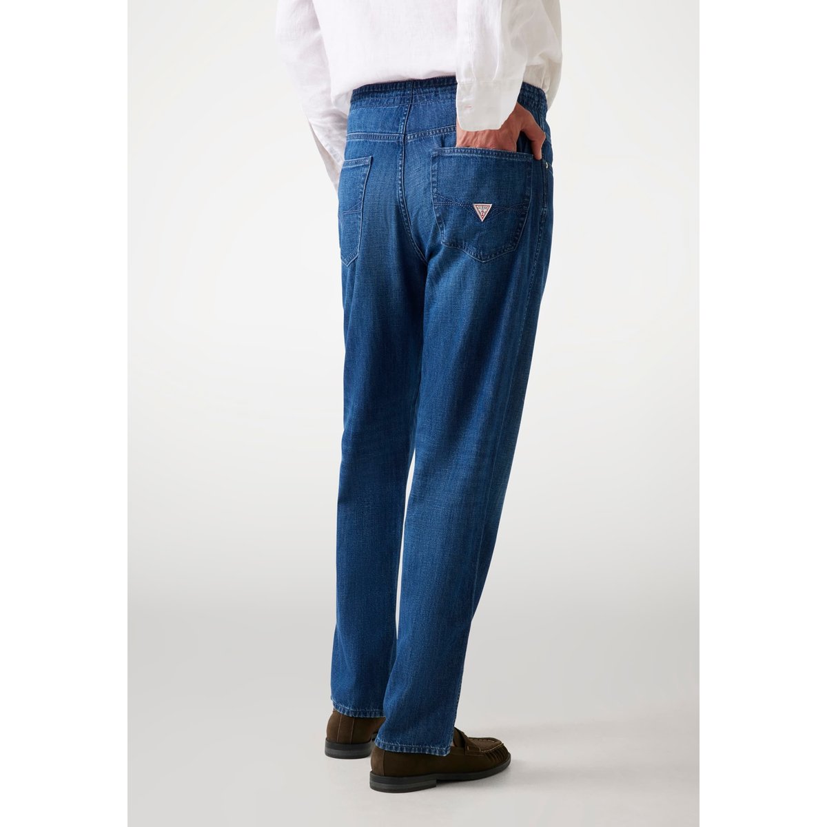 Jogger Lin Mélangé bleu, GUESS