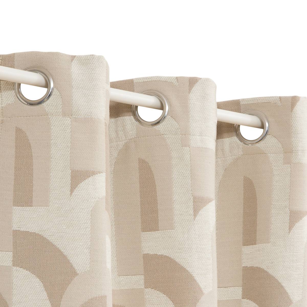 Rideau MARLIA beige lin, ATMOSPHERA