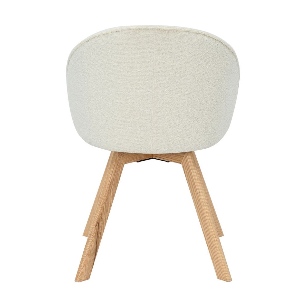 Chaise repas pivotante blanc, ZAGO