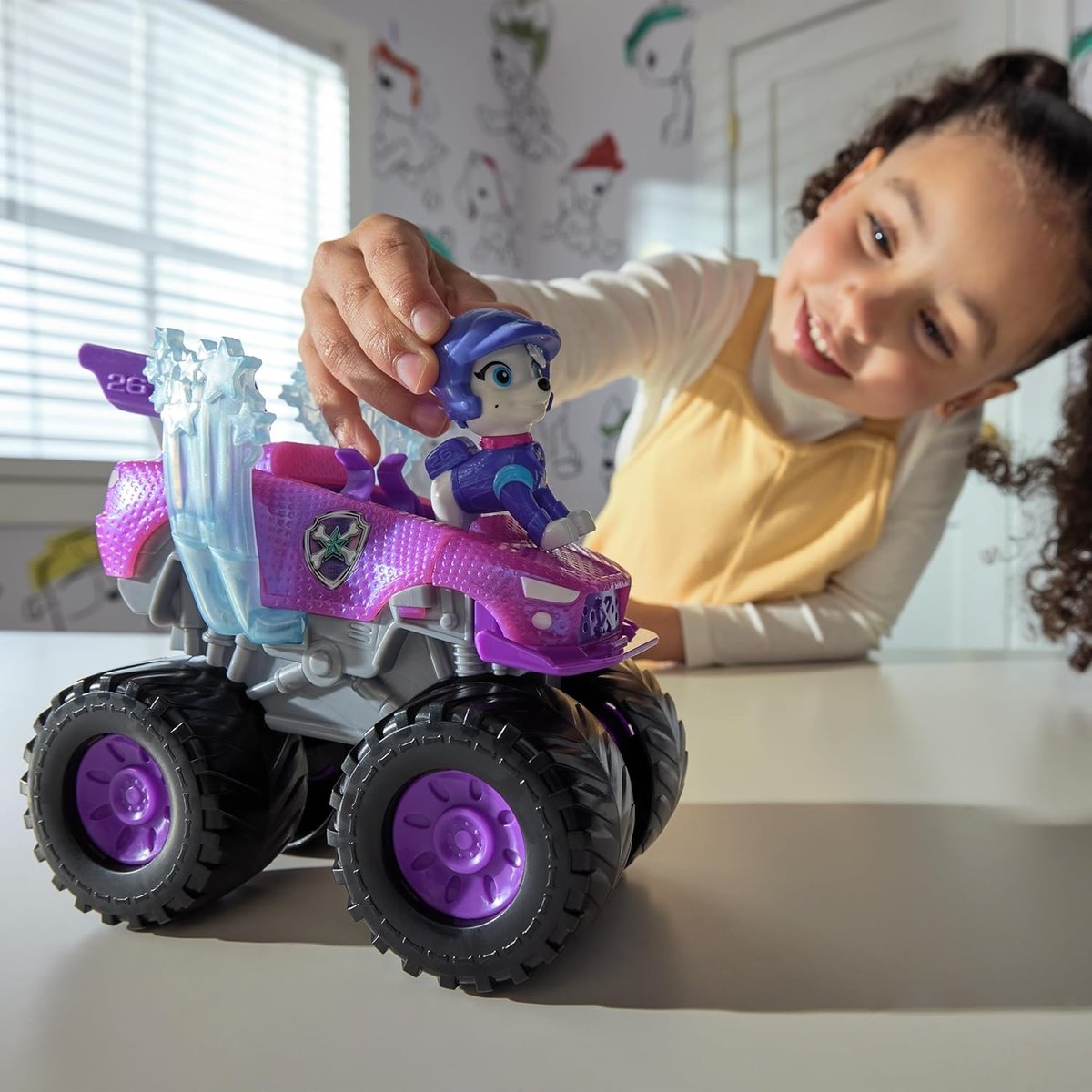 Figurine Patrol Rescue Wheels Rox violet, SPIN MASTER
