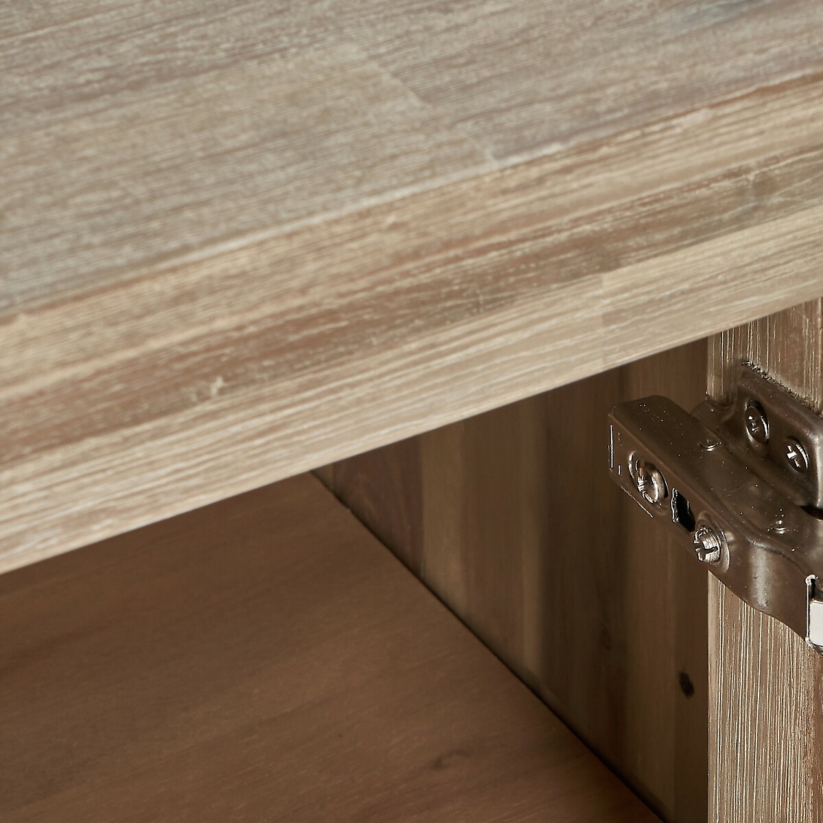 Marea Sand Wash Wood 3 Door Sideboard acacia, ÉDITÉ