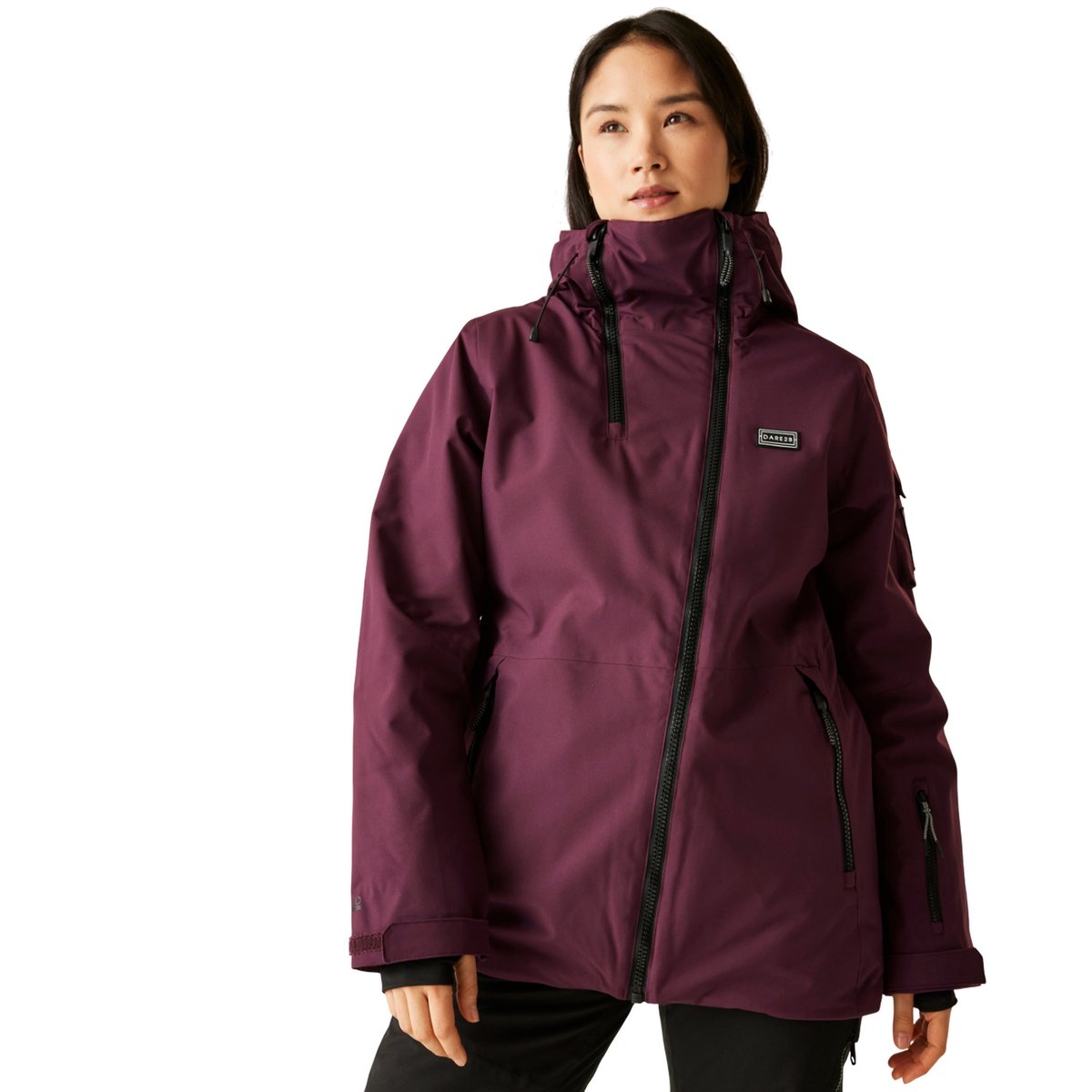 Blouson de ski GNARLY rouge amarante, DARE 2B