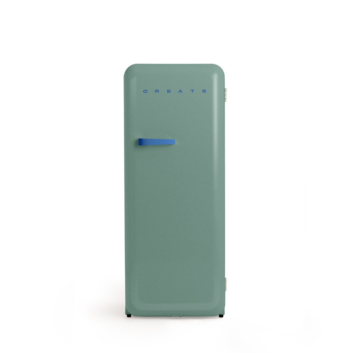 Réfrigérateur rétro FRIDGE RETRO 281L vert sauge/bleu cobalt, CREATE