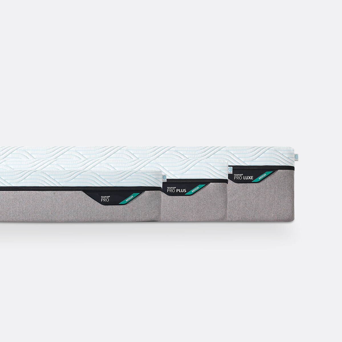 Matelas TEMPUR Pro® SmartCool™ Medium blanc/gris clair, TEMPUR