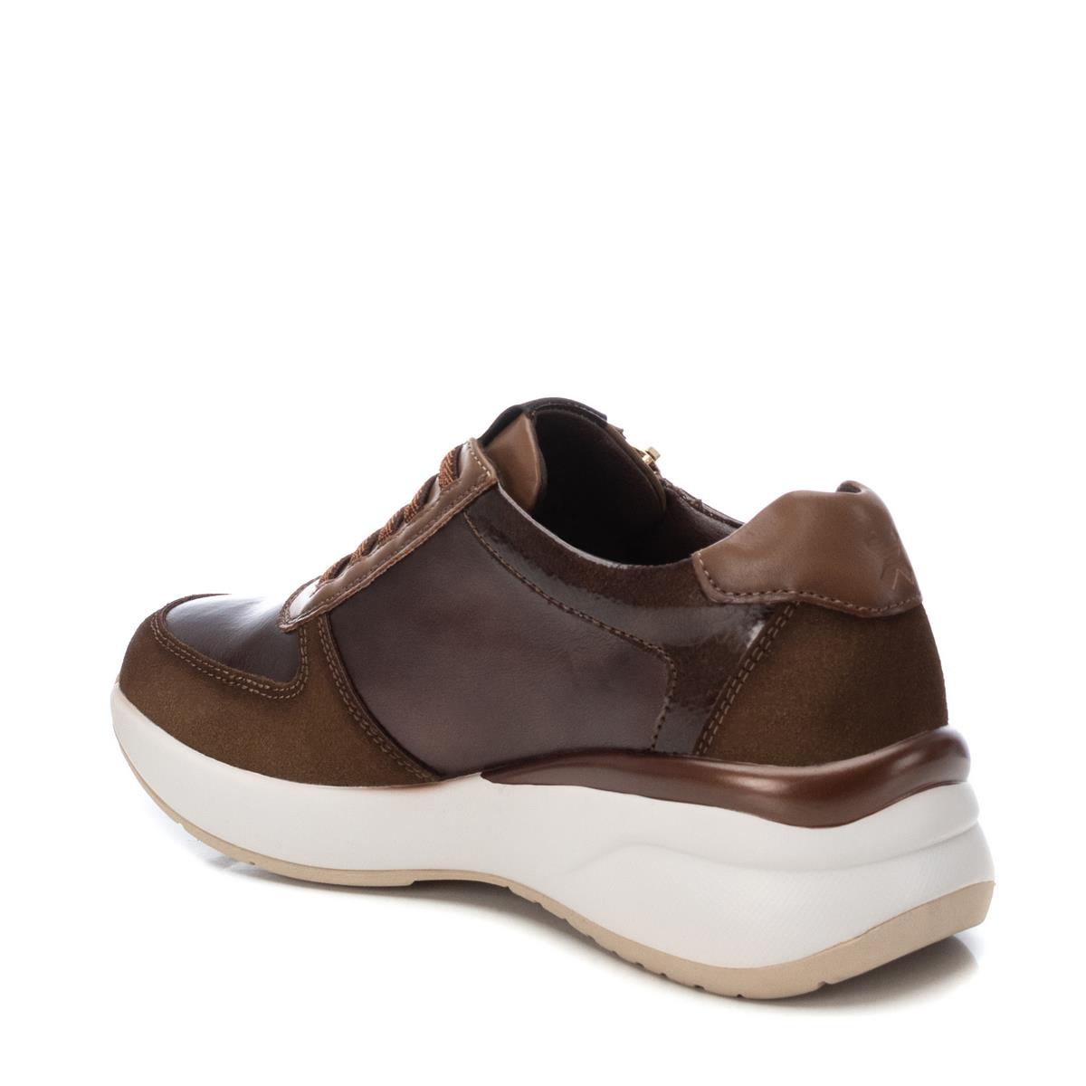 Baskets Plaine Décontractée Fermeture éclair taupe, XTI
