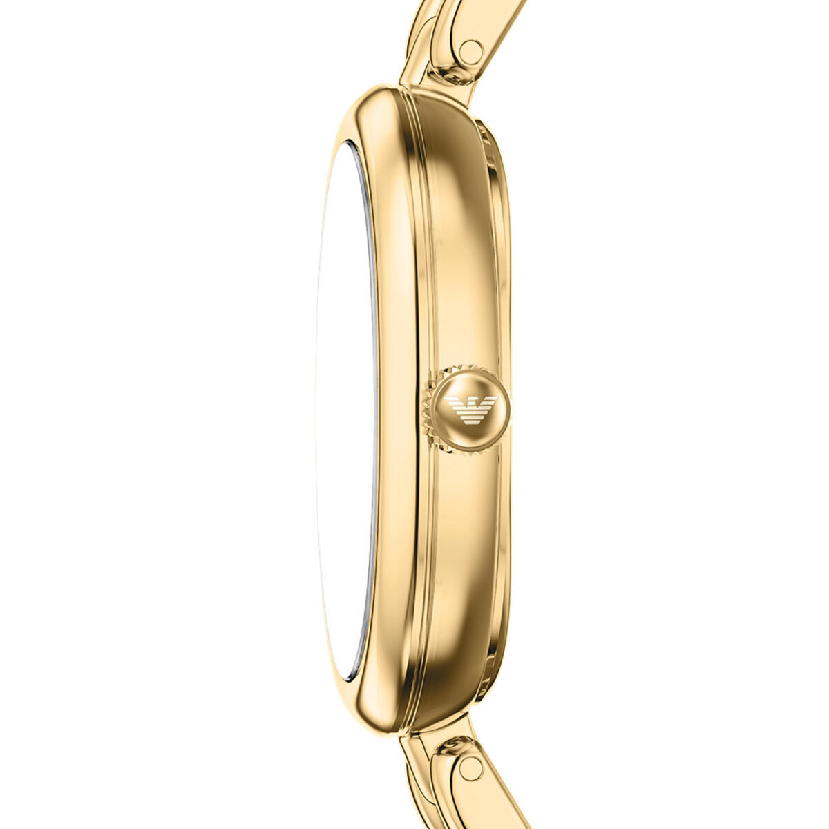 Montre Analogique EMPORIO ARMANI doré blanc doré, EMPORIO ARMANI