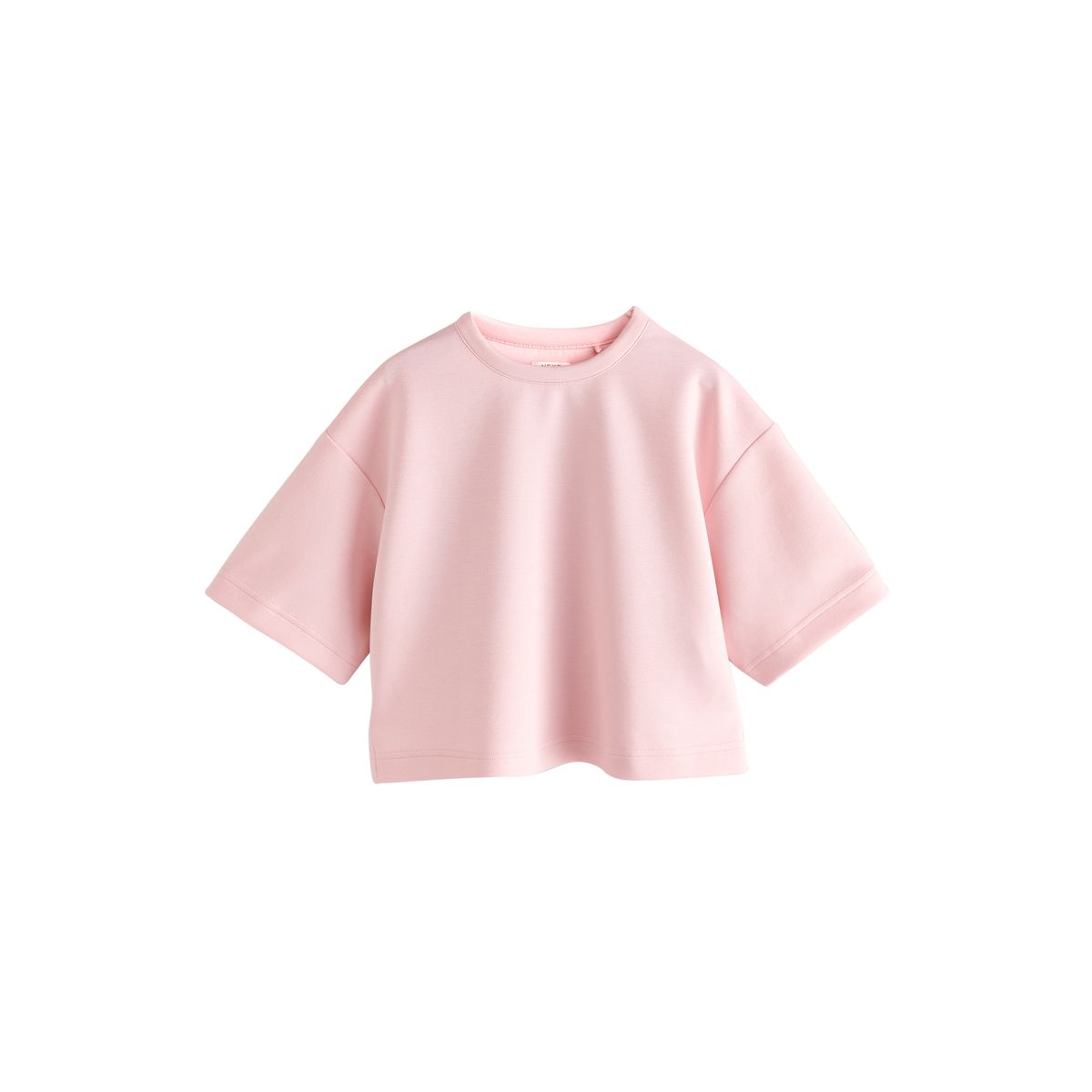 T-shirt droit oversize ultra-doux rose, NEXT