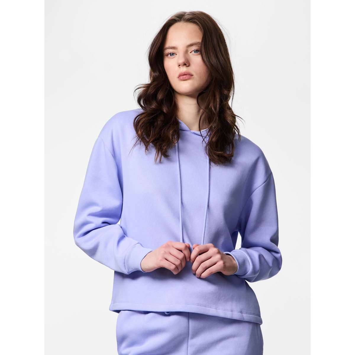 Sweat à capuche bleu - baby lavender, PIECES