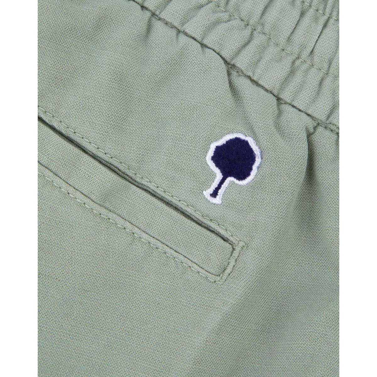 Pantalon élastique DREUILLE vert clair, FAGUO