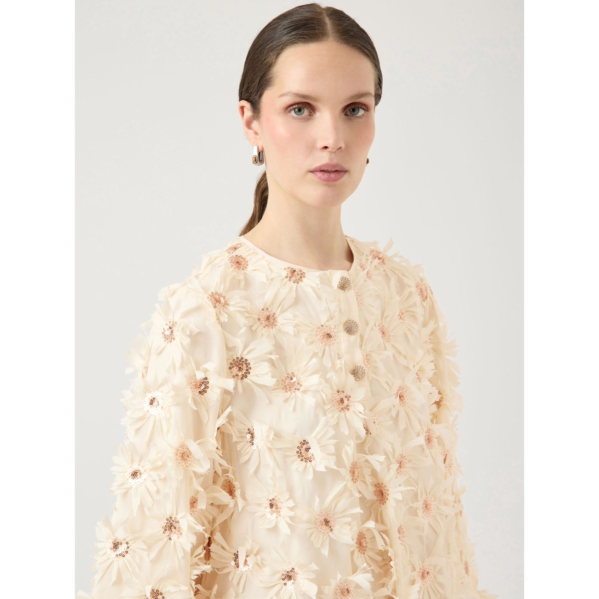 Mini-Robe blanc - sheer bliss 1, YAS