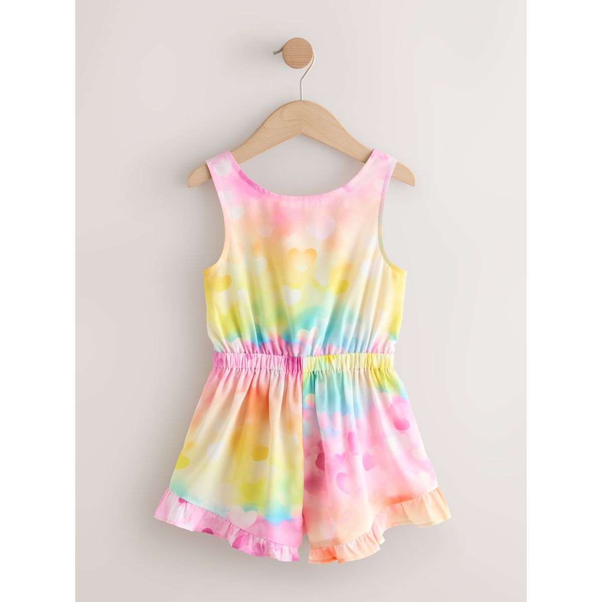 Combi-short à ourlet volants et dos ouvert cœur arc-en-ciel aux couleurs vives, NEXT