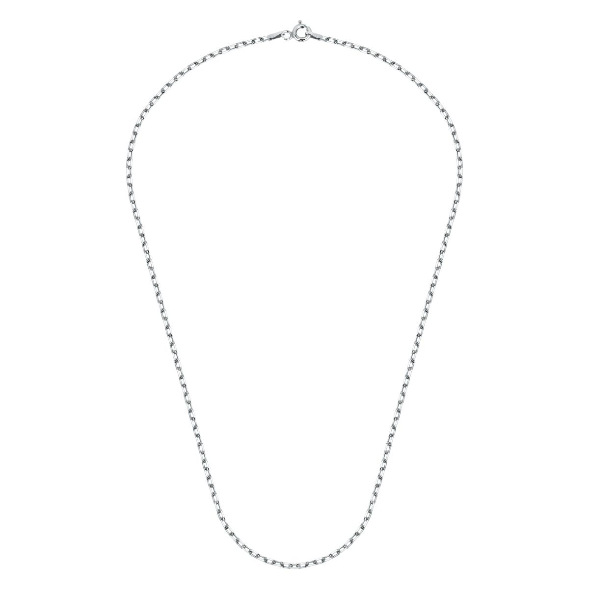 Collier en argent 925 RETTANGOLARE argent, BLUESPIRIT