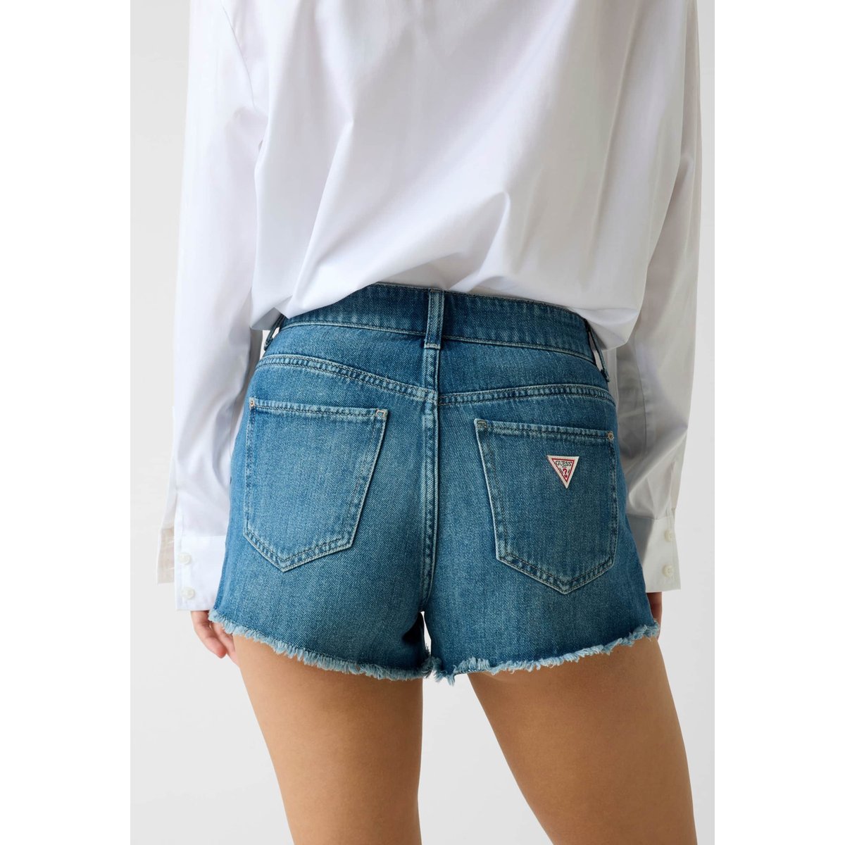 Short En Denim bleu, GUESS