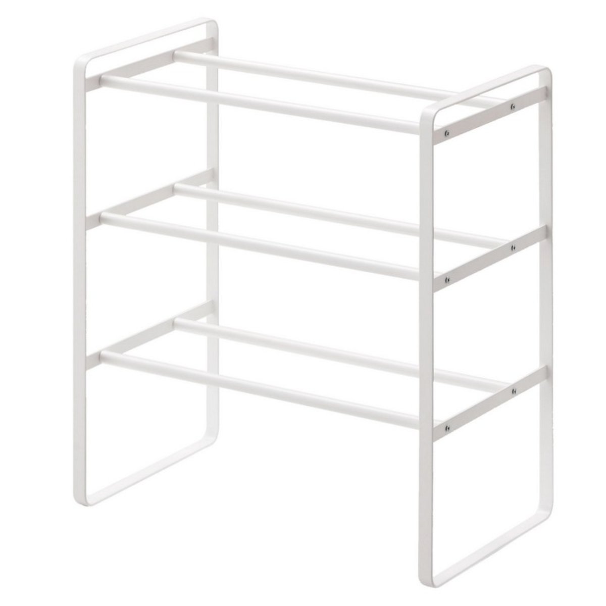 Etagère à chaussures extensible  Frame blanc, YAMAZAKI