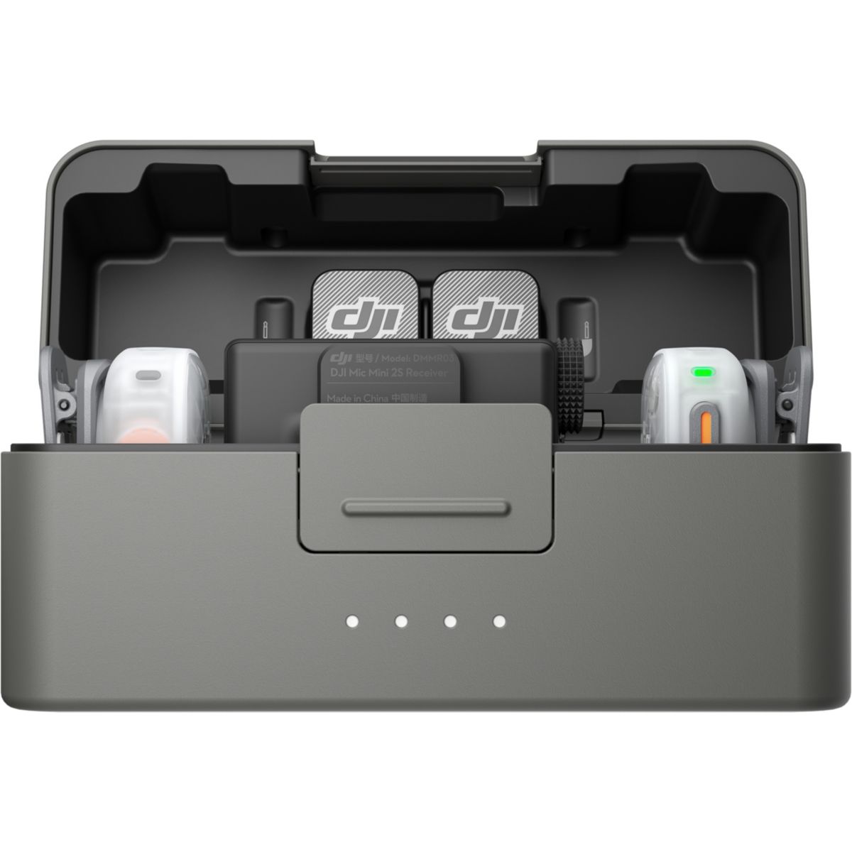 Micro cravate sans fil Mic Mini 2S (2TX + 1 RX + Charging Case) couleur unique, DJI