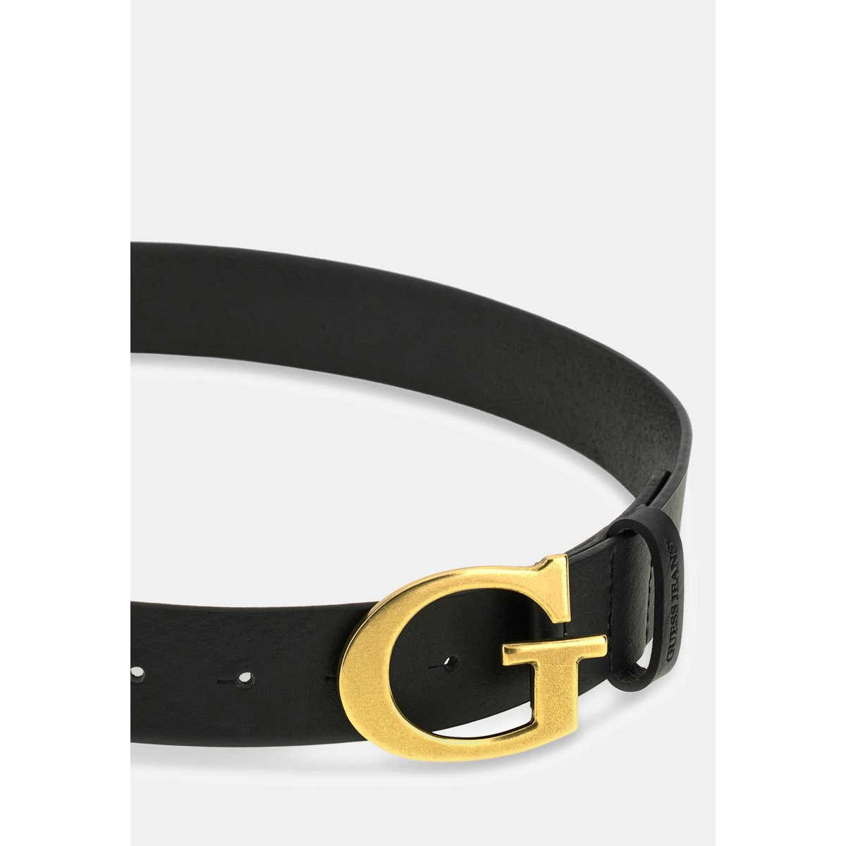 Ceinture En Cuir Véritable noir, GUESS JEANS