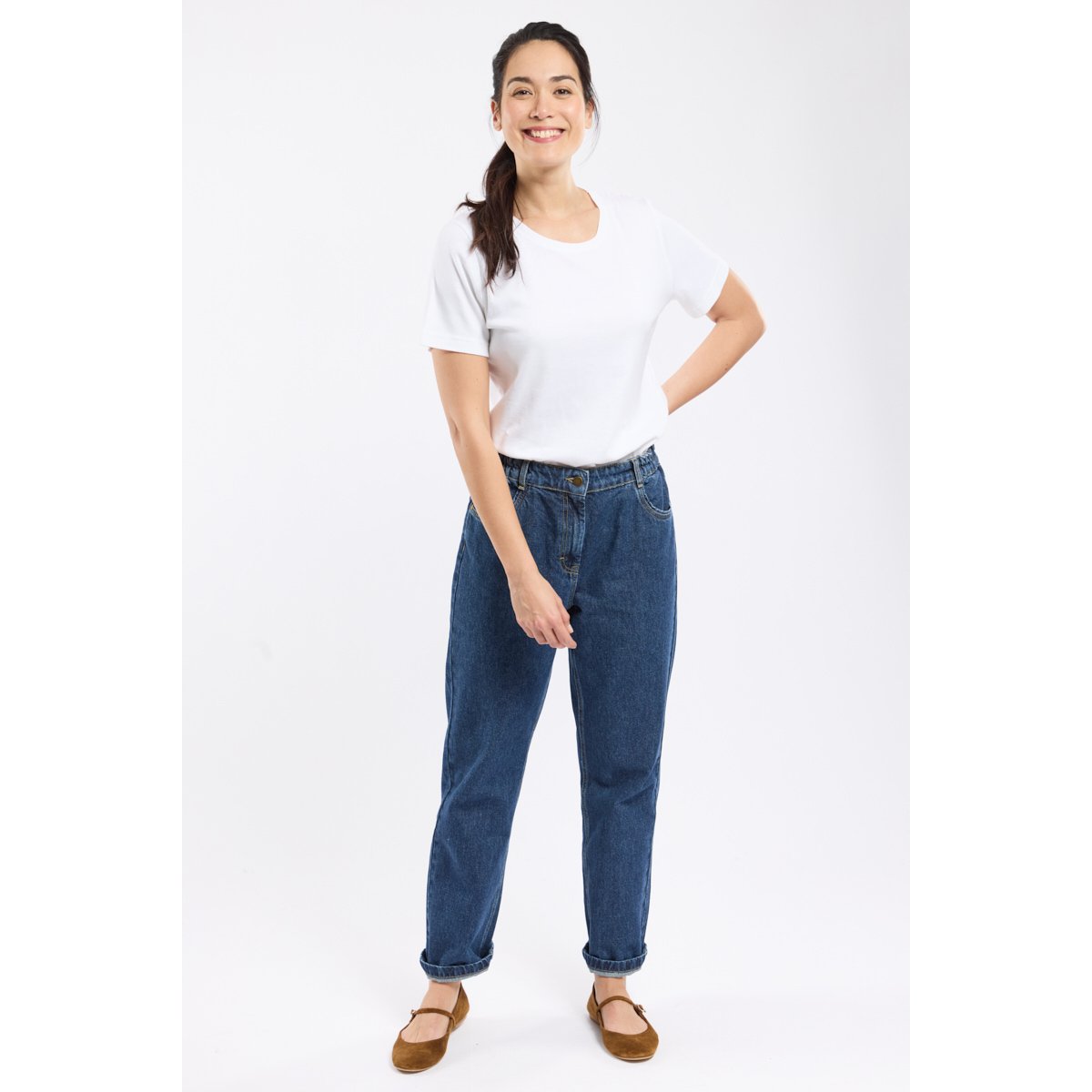 T-shirt - coton blanc, ARMOR-LUX