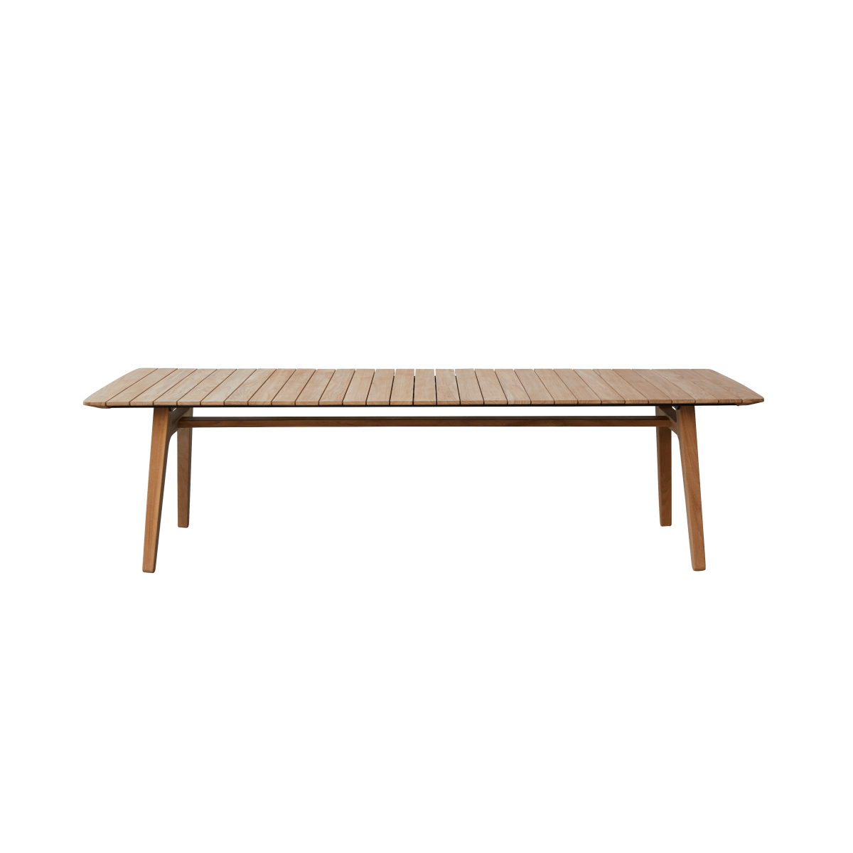 Table de jardin en Teck massif, ANTIONI naturel, TIKAMOON